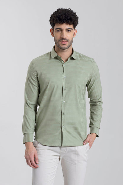 Barre Stripe Green Shirt | Relove