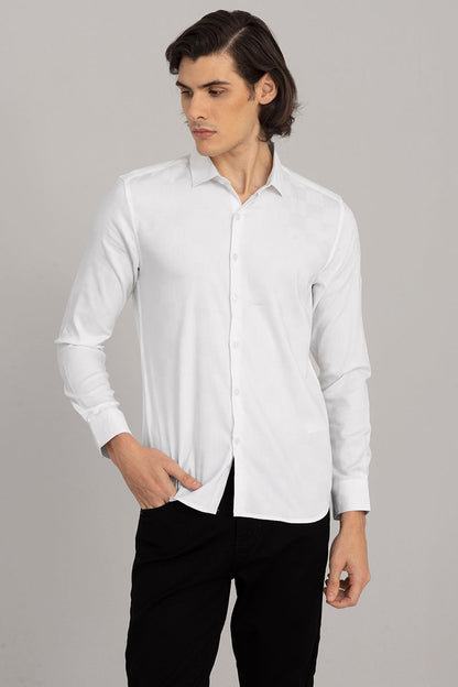Self Square White Shirt | Relove
