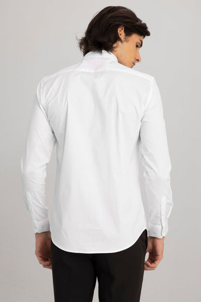 Crystal Embellished White Shirt | Relove