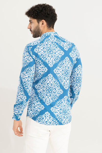 Imperial Design Blue Shirt | Relove