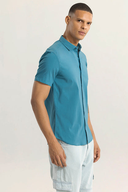 Flexit Azure Blue Shirt | Relove