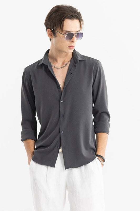 Chagrin Grey Shirt | Relove