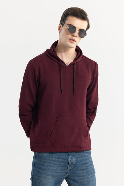 Stasia Maroon Hoodie | Relove