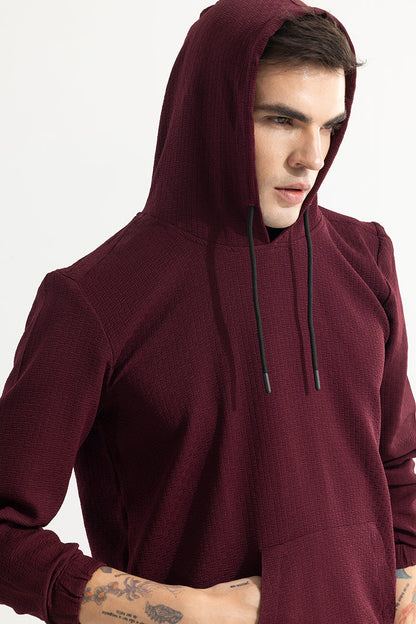 Stasia Maroon Hoodie | Relove