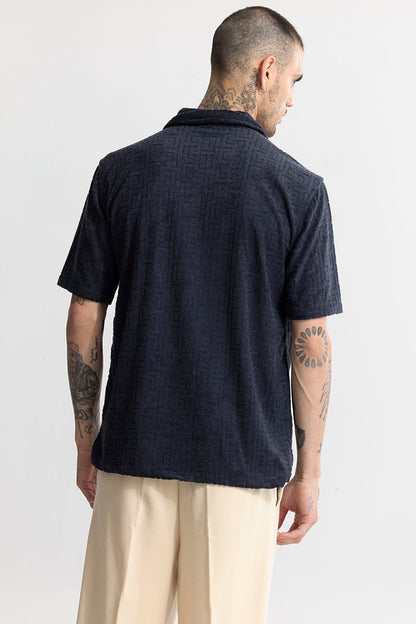 Quads Line Navy Shirt | Relove
