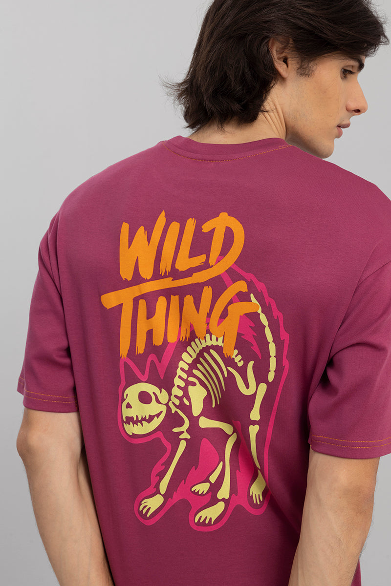 Wild Thing Magenta T-Shirt | Relove