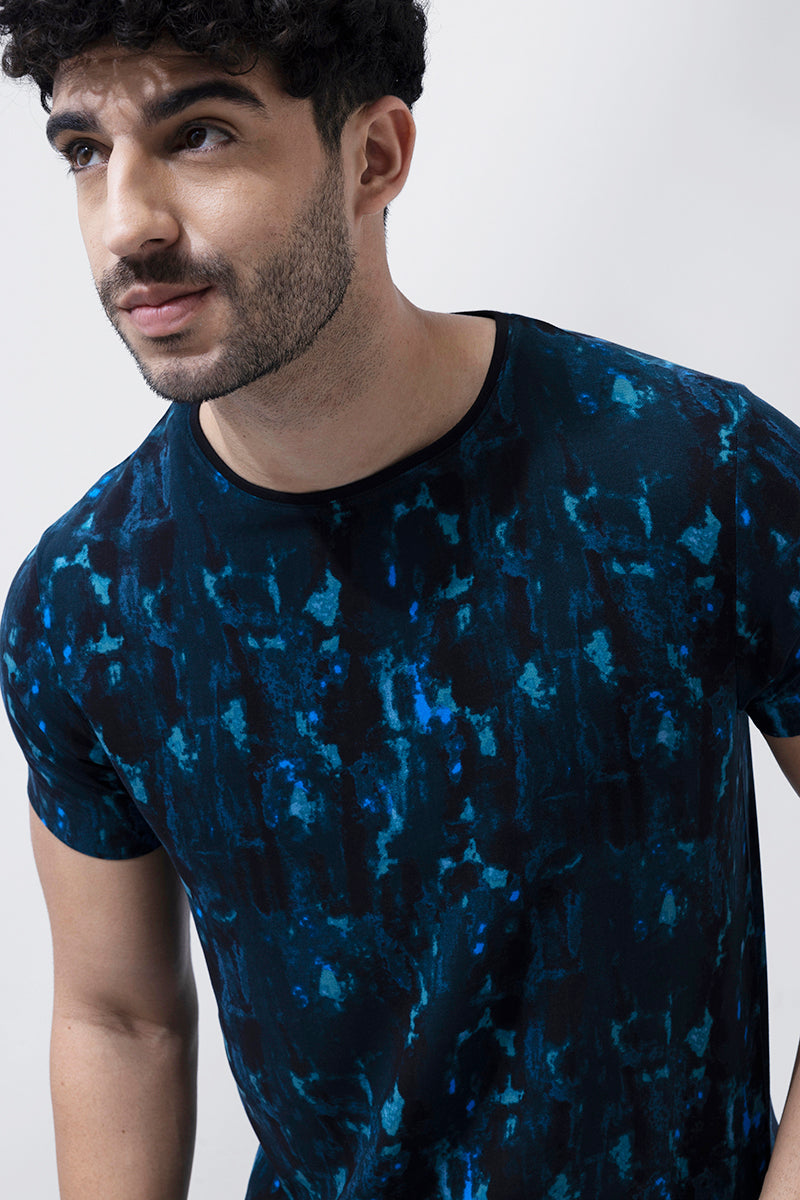 Impasto Blue T-Shirt | Relove