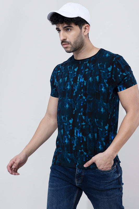 Impasto Blue T-Shirt | Relove