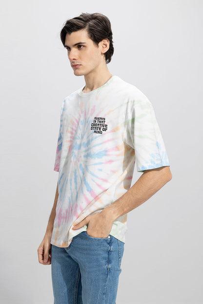 Always in That Creative Tie Dye Oversized T-Shirt | Relove