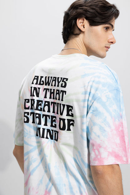 Always in That Creative Tie Dye Oversized T-Shirt | Relove