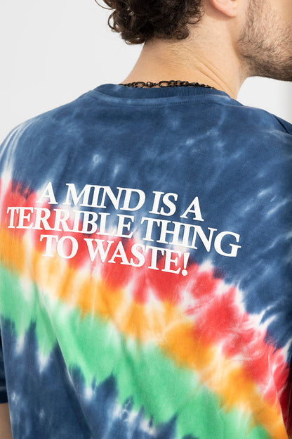 A Mind Blue  Oversized Tie-Dye T-Shirt | Relove