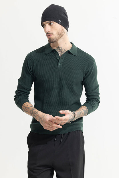 Adorn Green Polo T-Shirt | Relove