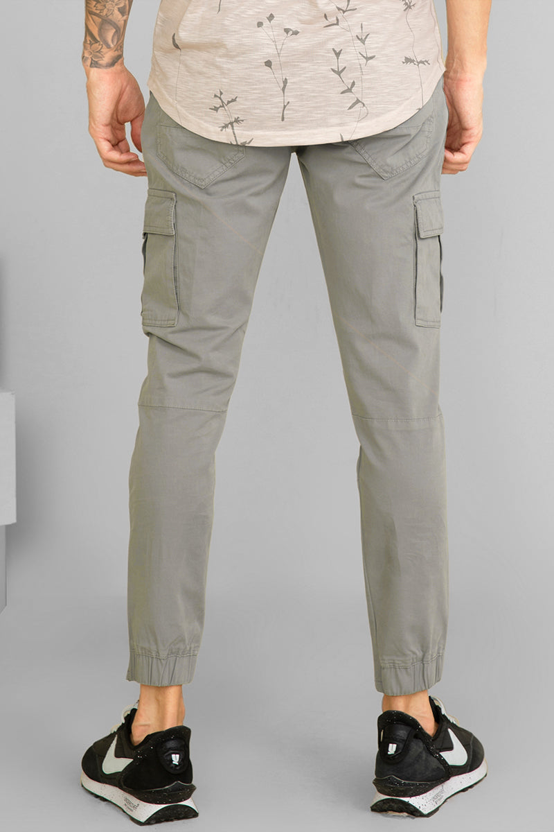 Men Cargo Combat Loose Elastic Waist Khaki Trousers Multi Pocket Plus Size  Pants | eBay