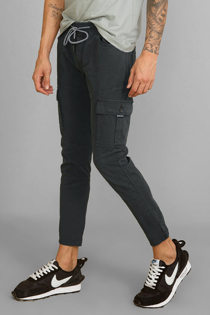 Steezy Ash Grey Cargo Pant | Relove