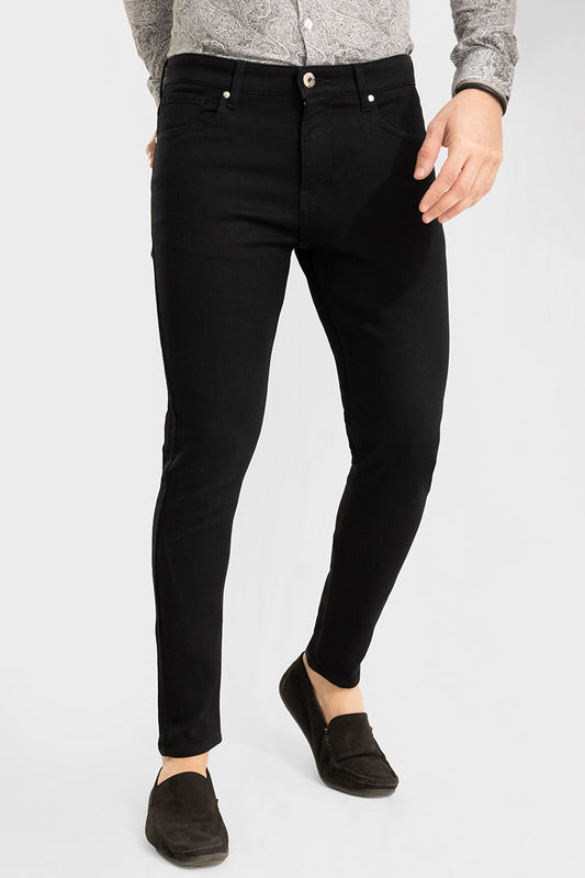 Authentic Jet Black Skinny Jeans | Relove