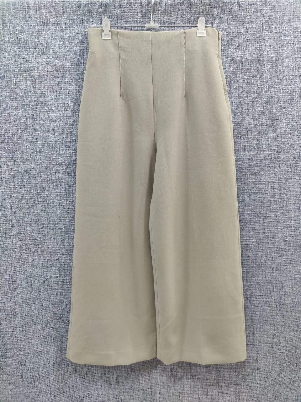 ZARA Grey High Waist Trouser | Relove