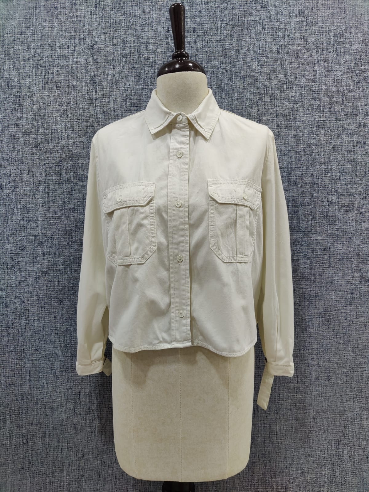 ZARA Women Solid White Jacket | Relove