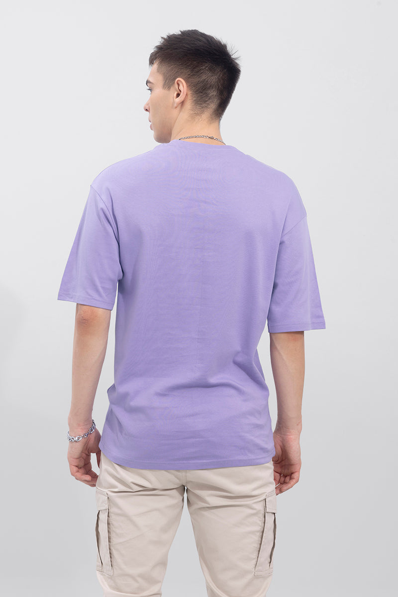 Skaters Lavender Oversized T-Shirt | Relove
