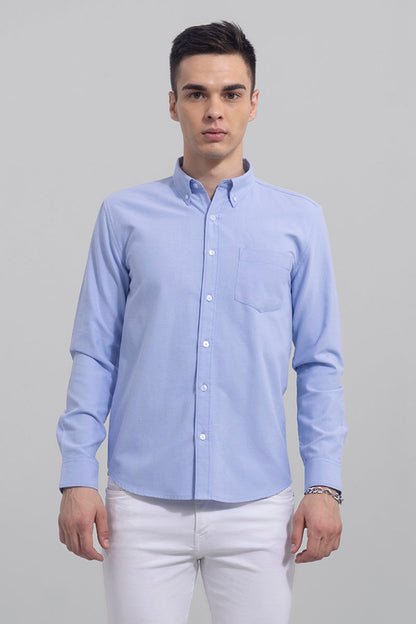 Oxford Button Down Blue Shirt | Relove