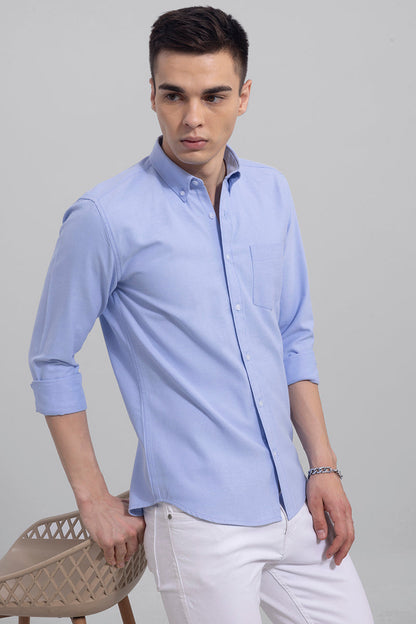 Oxford Button Down Blue Shirt | Relove