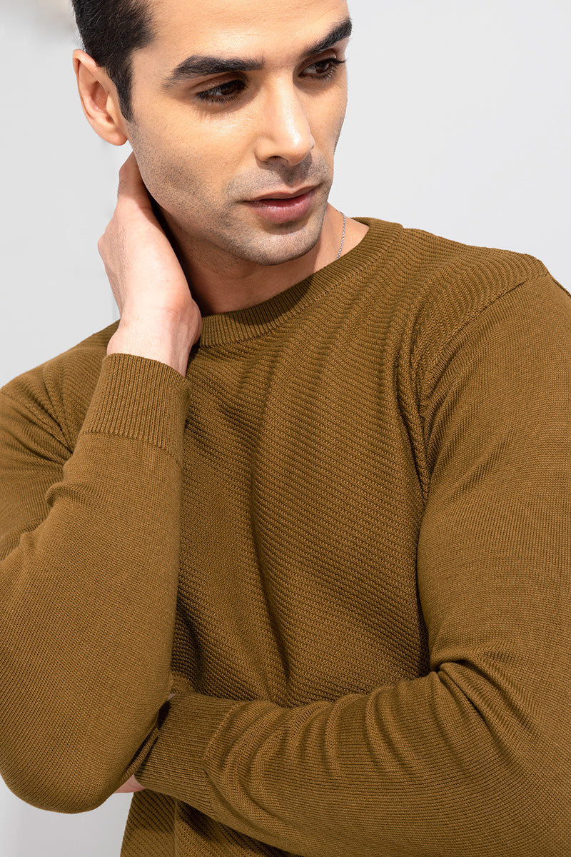 Snug Brown Sweater | Relove