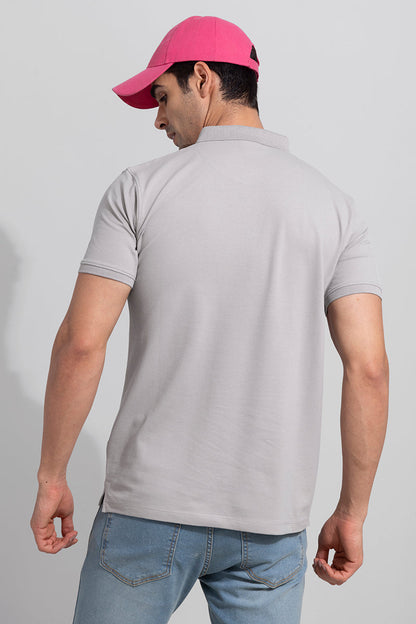 The Shishu Grey Polo T-Shirt | Relove