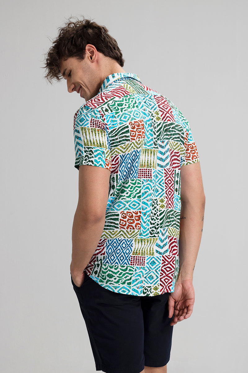 Wizzy Lines Green Shirt | Relove