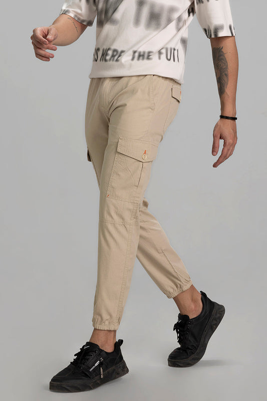 Majin Cream Cargo Pant | Relove