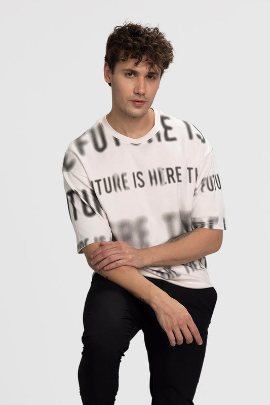 Future Off-White Oversized T-Shirt | Relove