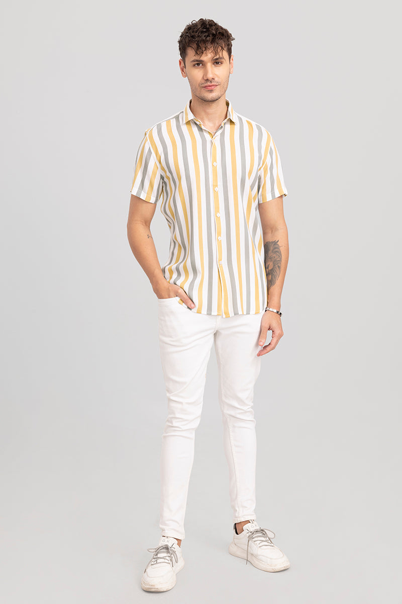 Caius Mustard Shirt | Relove