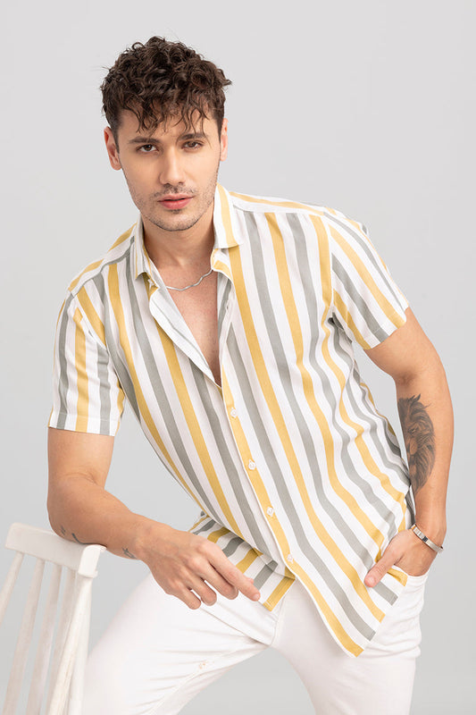 Caius Mustard Shirt | Relove