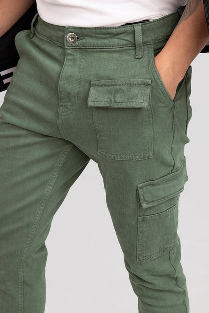 Xavie Green Cargo Jeans | Relove