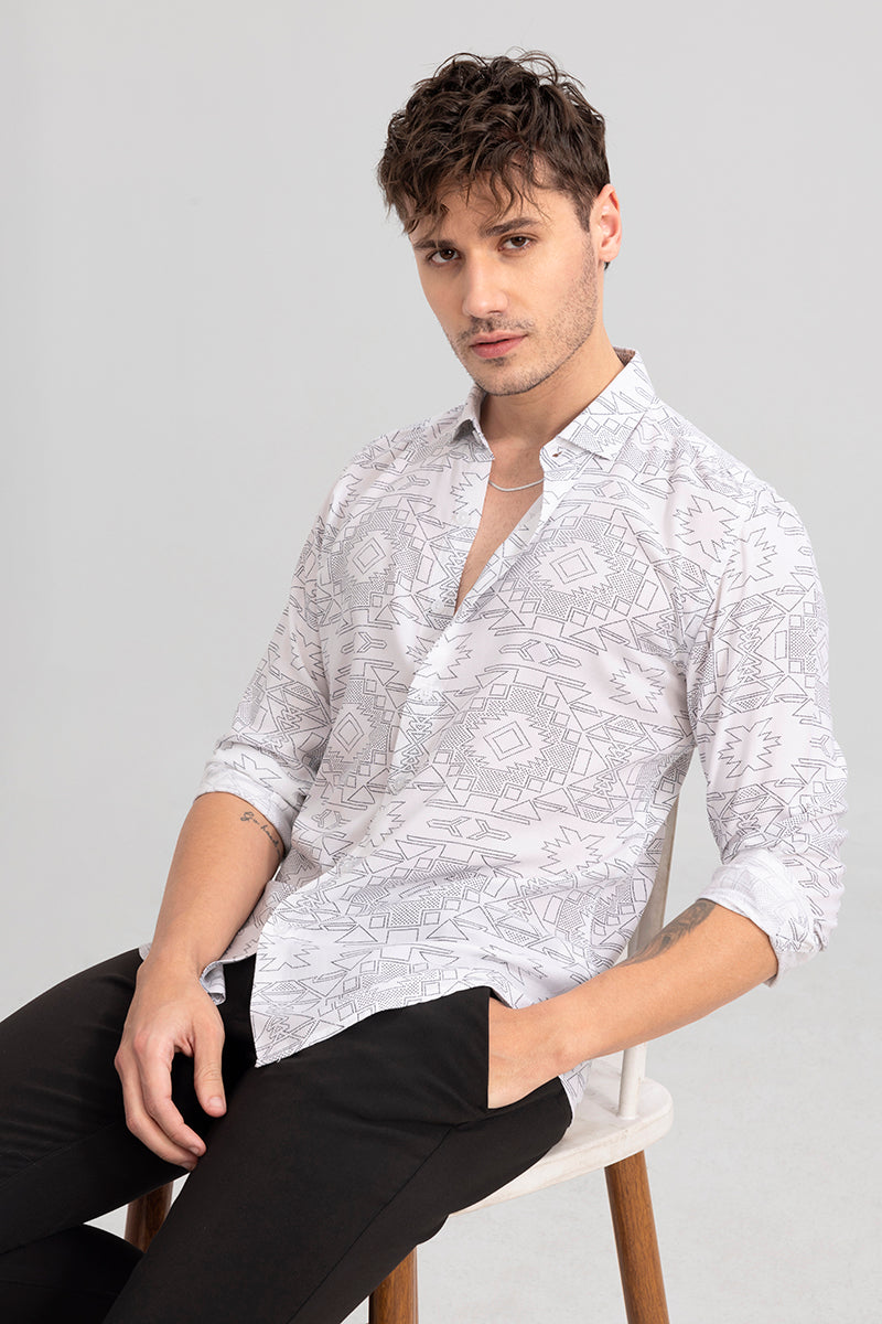 Zap White Shirt | Relove