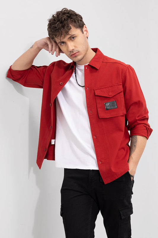 Roxie Red Overshirt | Relove