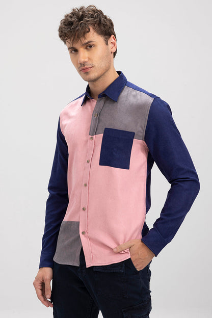 Twocut Pink Cord Shirt | Relove