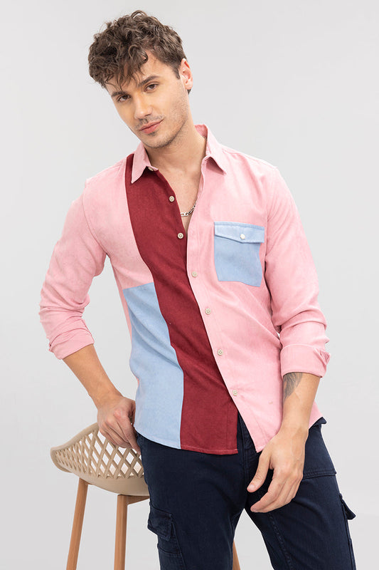 Stack Pink Cord Shirt | Relove