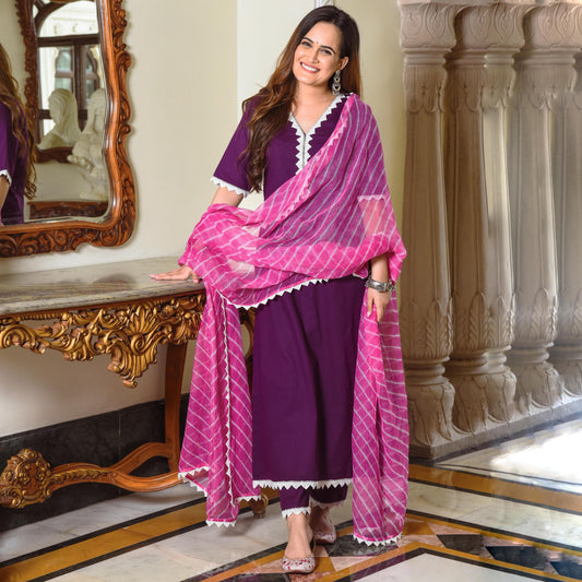 purple color suit for women,buy purple color cotton suit