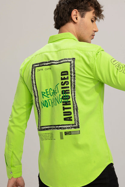Regret Nothing Neon Shirt | Relove