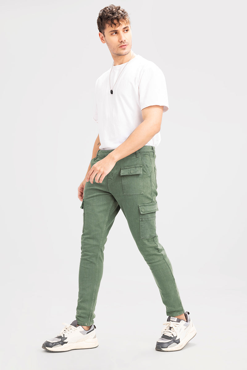 Xavie Green Cargo Jeans | Relove