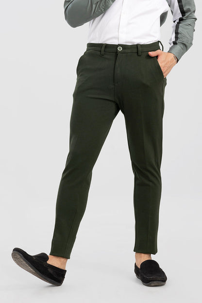 Active Moss Green Stretch Pants | Relove