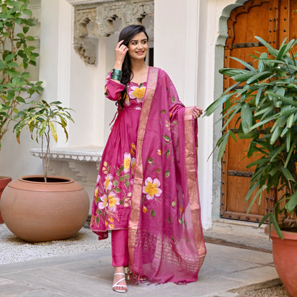 Raani Handpainted Suit Set