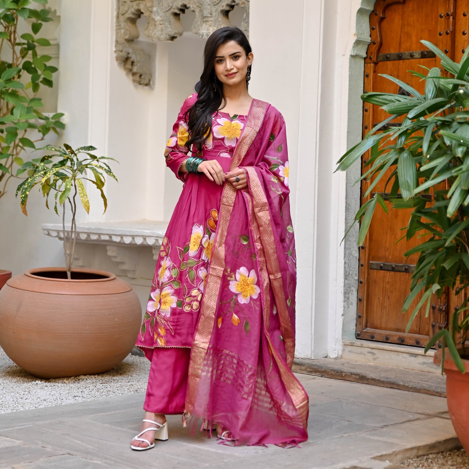 Raani Handpainted Suit Set