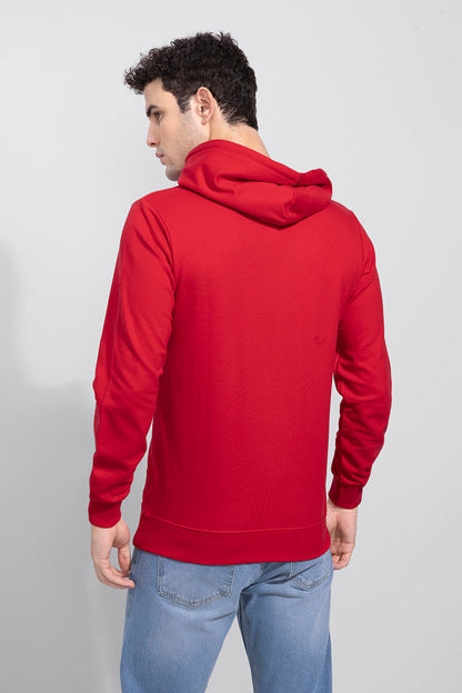 Solid Red Hoodie | Relove