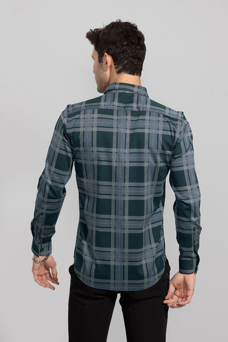 Twin Check Green Shirt | Relove