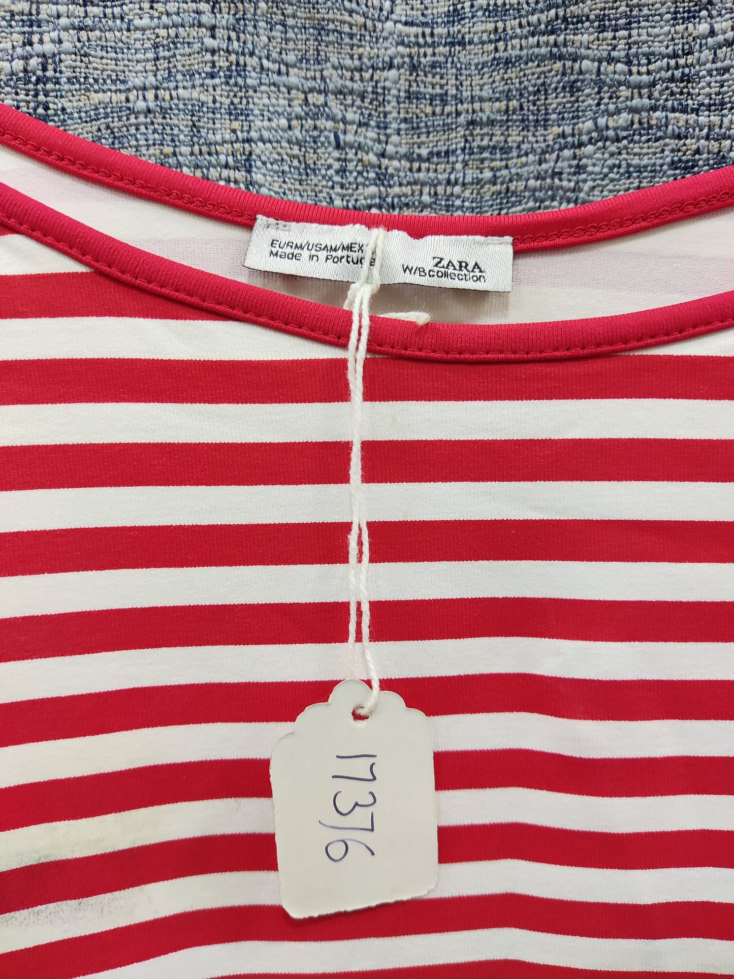 ZARA Camisole Red White Stripes | Relove