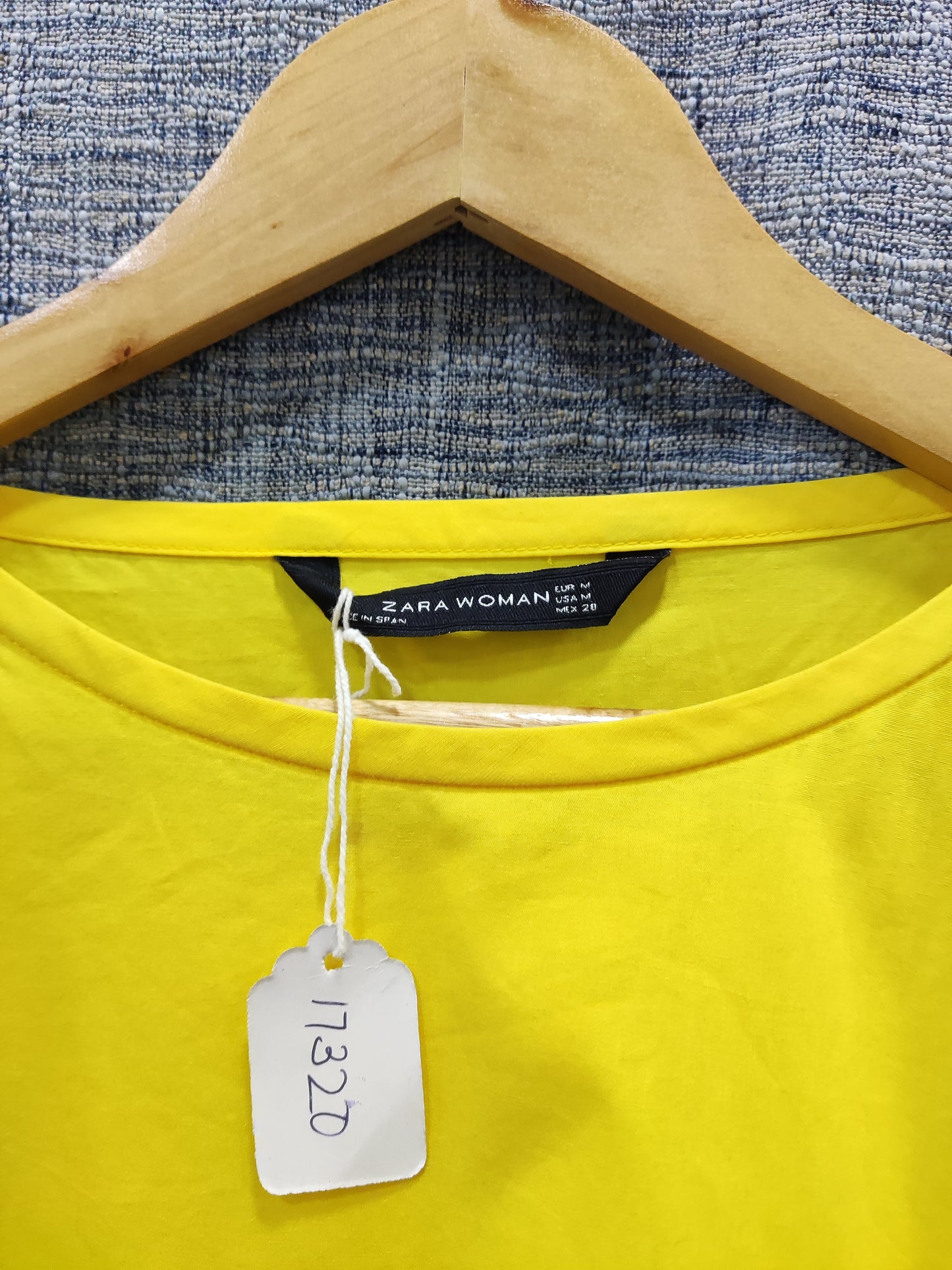 Zara Yellow Long Sleeves Top | Relove