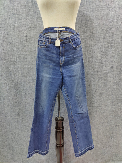 ZARA Women Blue Denim Jeans | Relove