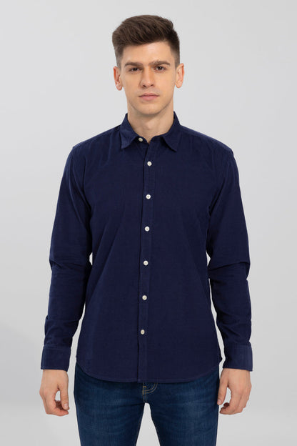 Authentic Blue Corduroy Shirt | Relove