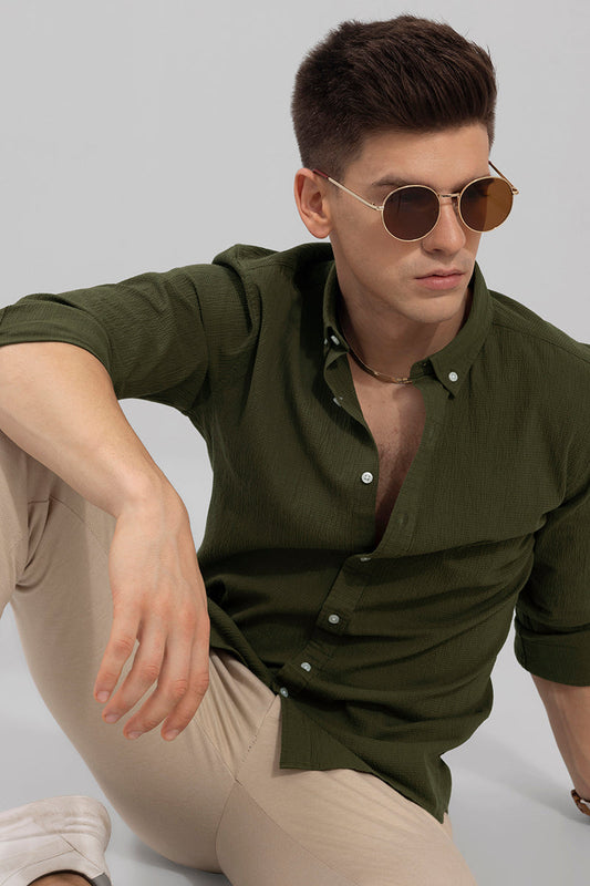 Smushy Green Shirt | Relove