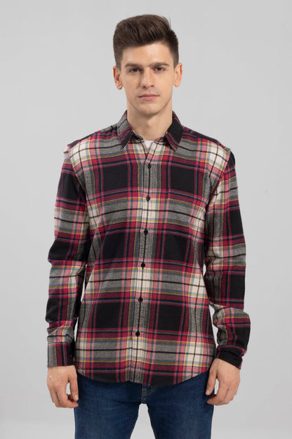 Derek Red Flannel Shirt | Relove